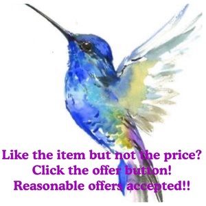Reasonable offers accepted!